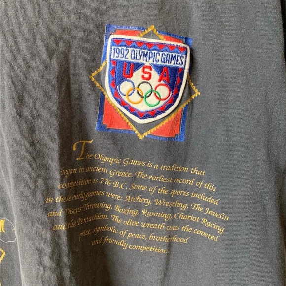 1992 Olympic T-Shirt Men’s Large - Picture 5 of 10